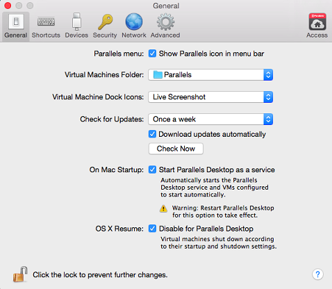 parallels 13 mac dock icons windows app
